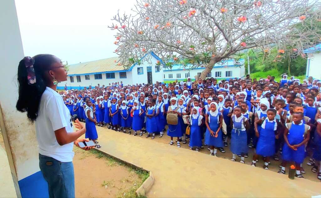 health literacy taught to a group of students